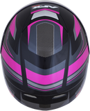AFX FX-99 Helmet - Recurve - Black/Fuchsia - Large 0101-11104