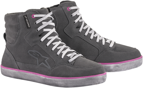 ALPINESTARS J-6 Waterproof Women's Shoes - Gray/Pink - US 7.5 254222090957.5    3405-2428