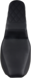 SADDLEMEN Step-Up Seat - Rear Lattice Stitch - Black 897-06-173