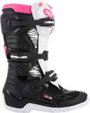 ALPINESTARS Stella Tech 3 Boots - Black/White/Pink - US 6 2013218-130-6
