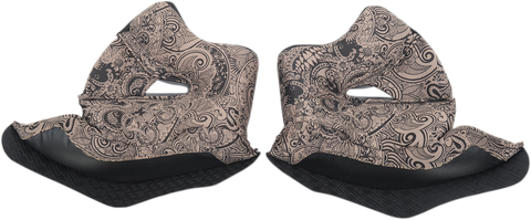ICON Airmada™ Cheek Pads - Chantilly - 2XL - 20 mm 0134-1581