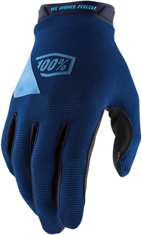 100% Ridecamp Gloves - Navy - Medium 10011-00016