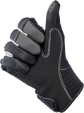BILTWELL Bridgeport Gloves - Gray - Large 1509-1101-304