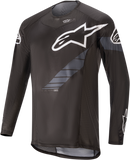 ALPINESTARS Techstar Long-Sleeve Jersey - Black/Gray - Small 1760220-104-SM
