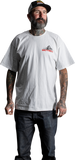 BILTWELL Spare Parts T-Shirt - White - Medium 8101-054-003