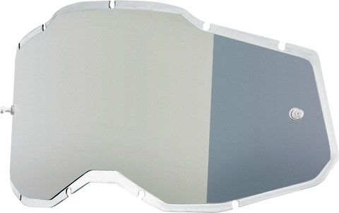 100% Accuri 2/Racecraft 2/Strata 2 Lens - Injected Silver 59091-00001
