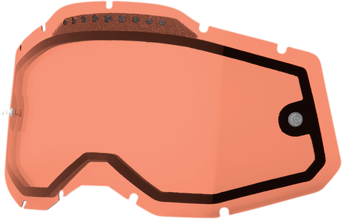 100% Accuri 2/Racecraft 2/Strata 2 Dual Lens - Vented - Rose 59082-00005