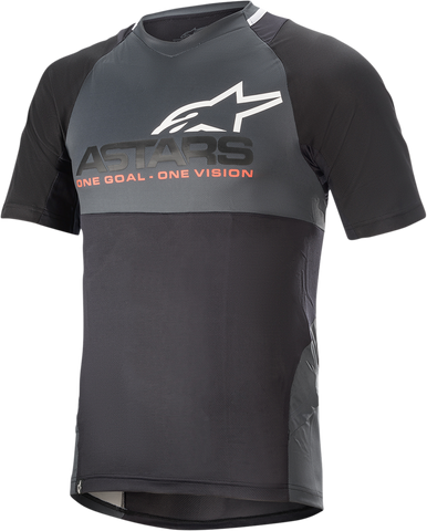 ALPINESTARS Drop 8.0 Jersey - Short-Sleeve - Black/Coral - XL 1766621-1793-XL