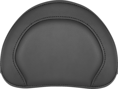 SADDLEMEN RoadSofa Sissy Bar Pad - Black w/ Black Stitching - Universal 51347