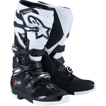 ALPINESTARS Tech 7 Enduro Boots - Black/White - US 11 2010426-12-11