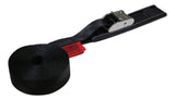 1" x 12 Ft Kayak or Paddle Board Roof Rack Tie Down Straps, Stainless Cam Buckle 2 PACK | C112KBK