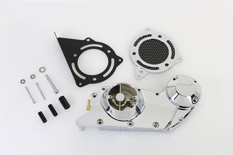 Chrome Cam and Sprocket Cover Set - V-Twin Mfg.