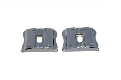 Chrome Rocker Box Cover Set - V-Twin Mfg.