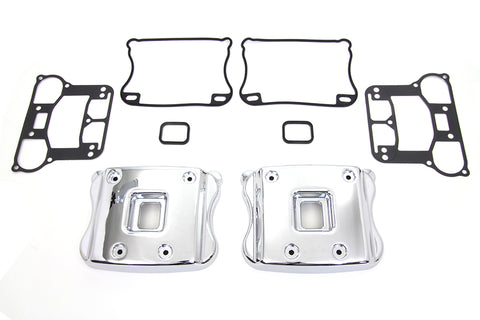 Smooth Rocker Box Cover Set - V-Twin Mfg.