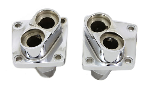 Replica Chrome Tappet Block Set - V-Twin Mfg.