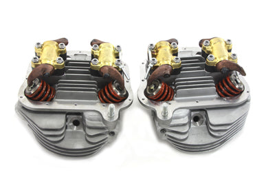 Panhead Cylinder Heads Full Assembly - V-Twin Mfg.