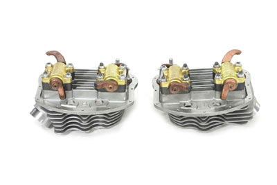 Panhead Cylinder Heads Full Assembly - V-Twin Mfg.