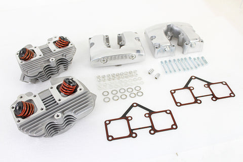 Cylinder Head Set with Polished Rocker Box - V-Twin Mfg.