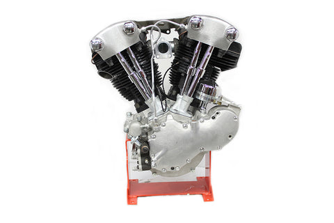 Replica 74 inch Long Block Knucklehead with Polished Rocker - V-Twin Mfg.