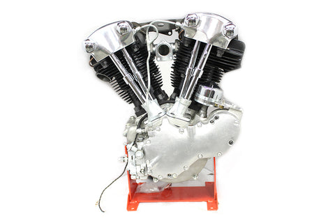 Replica 74 inch Long Block Knucklehead with Polished Rocker - V-Twin Mfg.