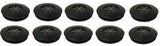 Black Sealed Rubber Gladhand Seals 10 Pack | 10024P