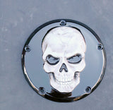 3D Skull Harley derby cover