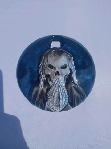 Grim reaper fuel door