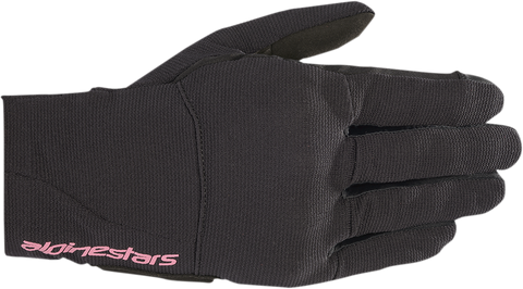 ALPINESTARS Women Stella Reef Gloves - Black/Fuchsia - Large 3599020-1039-L