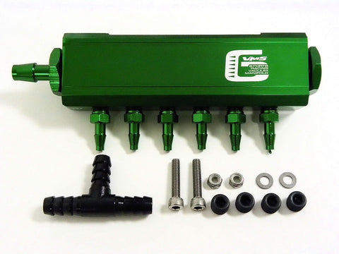 VACUUM BLOCK MANIFOLDS 6 PORT / PART # VM001