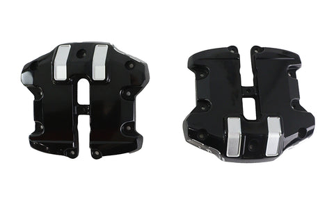 M8 Rocker Box Set Black - V-Twin Mfg.