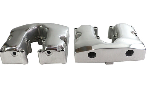 Replica Shovelhead Rocker Box Cover Set Polished - V-Twin Mfg.