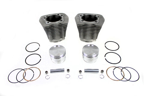 88 inch Evolution Big Bore Cylinder Kit Silver - V-Twin Mfg.