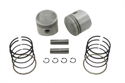 74 inch Overhead Valve Piston Set .030 Oversize - V-Twin Mfg.