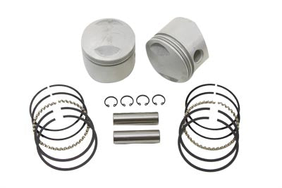 80 inch Overhead Valve Piston Set .010 Oversize - V-Twin Mfg.