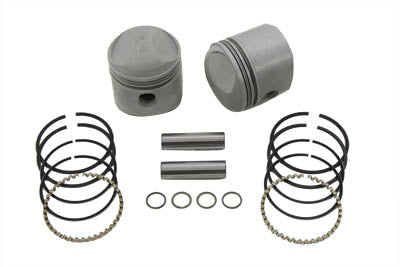 74 inch Overhead Valve Piston Set .020 Oversize - V-Twin Mfg.