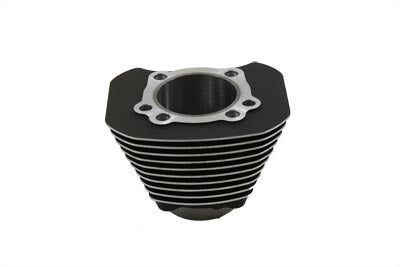 Replica 1200cc Black Wrinkle Finish Cylinder - V-Twin Mfg.