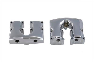 Shovelhead Rocker Box Cover Set Chrome - V-Twin Mfg.
