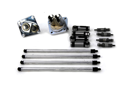 Hydraulic Tappet Block Kit Chrome Finish - V-Twin Mfg.