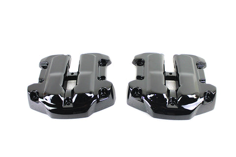 M8 Titanium Rocker Box Cover Set - V-Twin Mfg.
