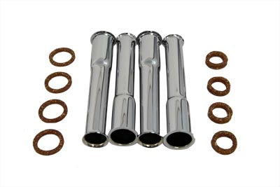 Lower Pushrod Cover Kit Chrome - V-Twin Mfg.