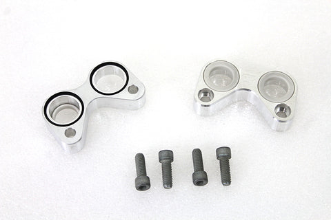 XL Tappet Base Set Natural Alloy - V-Twin Mfg.