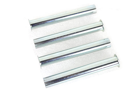 Replica Inner Pushrod Cover Tube Set White Zinc Plated - V-Twin Mfg.
