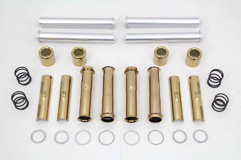 Pushrod Cover Kit Titanium - V-Twin Mfg.