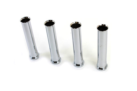 M8 Lower Pushrod Cover Set Chrome - V-Twin Mfg.