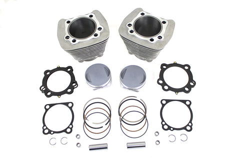 1270cc Cylinder and Piston Conversion Kit Silver - V-Twin Mfg.