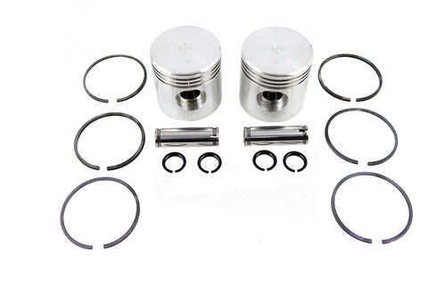 Piston Kit .080 Oversize - V-Twin Mfg.