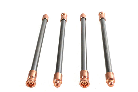 Replica Knucklehead Solid Pushrod Set - V-Twin Mfg.
