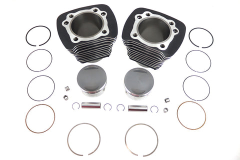 1270cc Cylinder and Piston Conversion Kit Black - V-Twin Mfg.