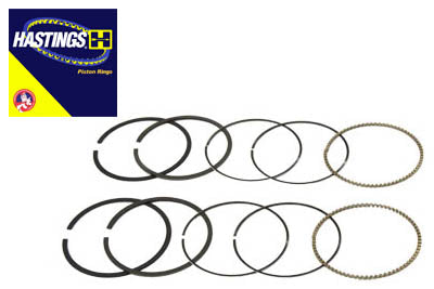 74 inch Moly Piston Ring Set .070 Oversize - V-Twin Mfg.