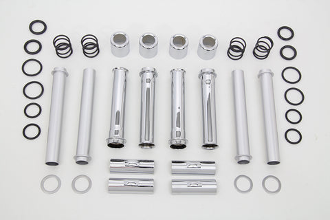 M8 Pushrod Cover Kit Chrome - V-Twin Mfg.